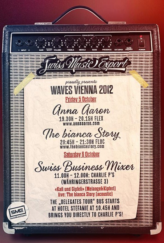 Anna Aaron and The bianca Story live @ Waves Vienna