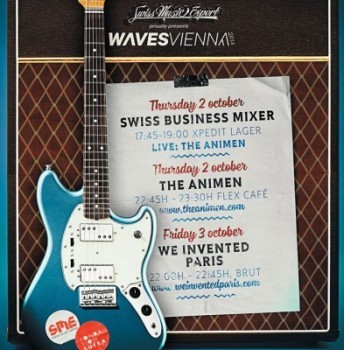 Swiss Music Export at Waves Vienna, 2 – 4 October