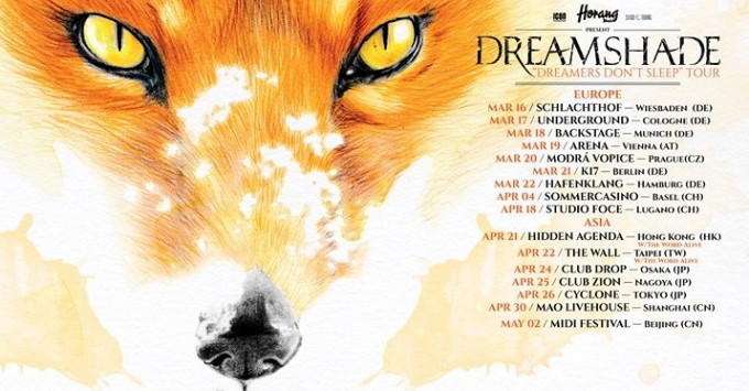 Ticino on the move – Dreamshade, Rocky Wood & Those Furious Flames on tour