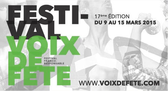 SME @ Festival Voix de Fête, 9 – 15 March