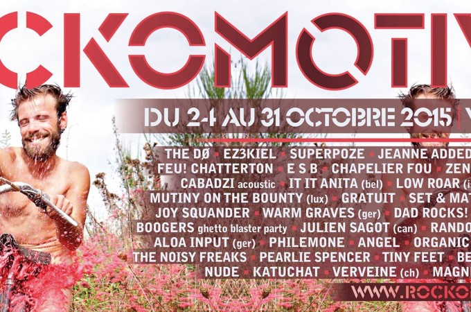 Verveine and Peter Kernel at the Rockomotives Festival, Vendôme 24 – 31 October 2015