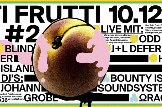 Tutti Frutti including Swiss ingredients – 10 Dec @ Urban Spree Berlin